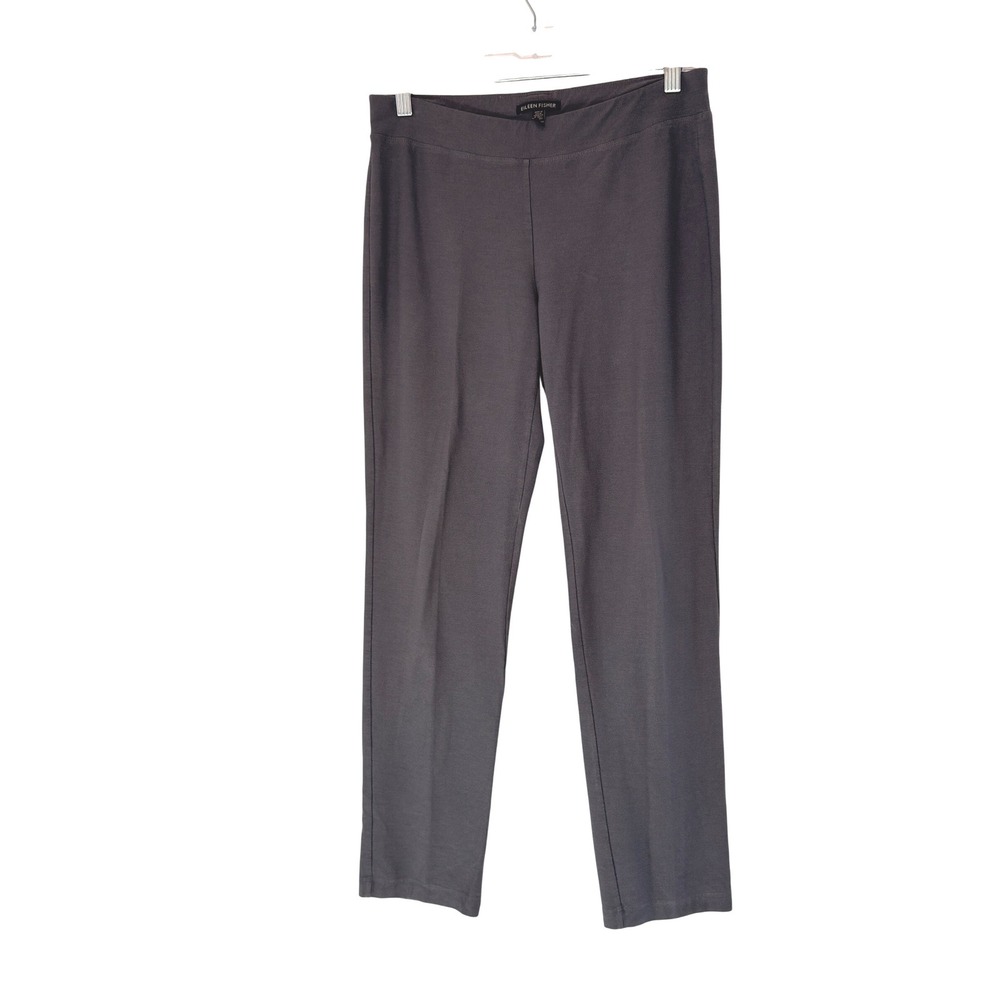 Eileen Fisher Leggings Gray Pull On Stretch Basic Stretch Classy Neutral‎ XS